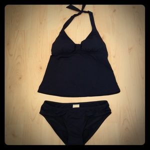 LANDS END black tankini